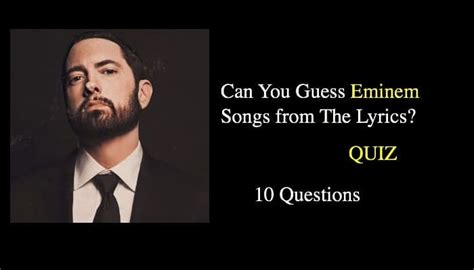 eminem lyrics quiz